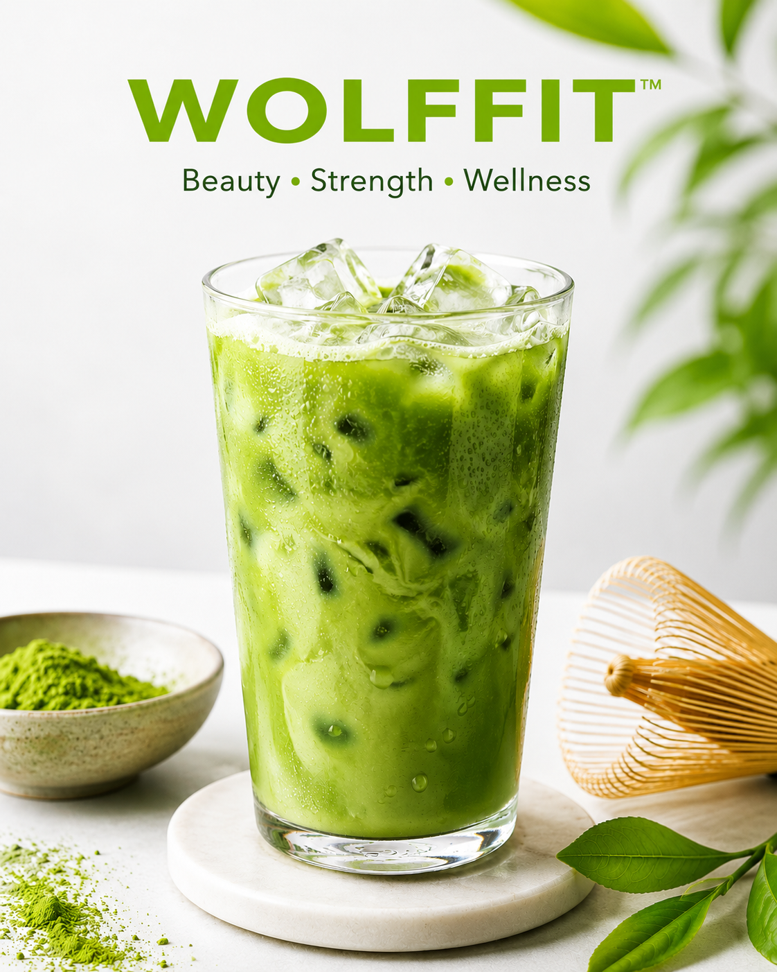WOLFFIT Matcha Collagen Protein- Beauty•Strength•Wellness