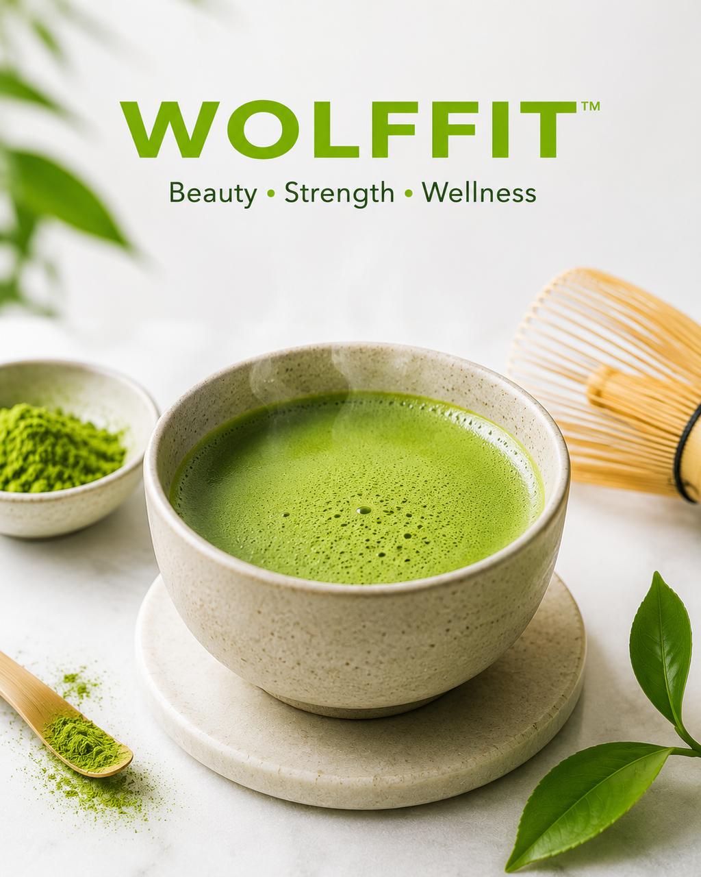 WOLFFIT Matcha Collagen Protein- Beauty•Strength•Wellness