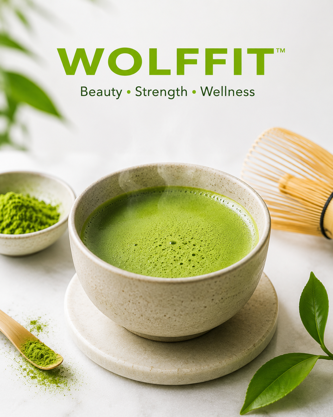 WOLFFIT Matcha Collagen Protein- Beauty•Strength•Wellness