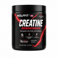 WOLFFIT Creatine Monohydrate Powder 270g – Unflavoured | 90 Servings